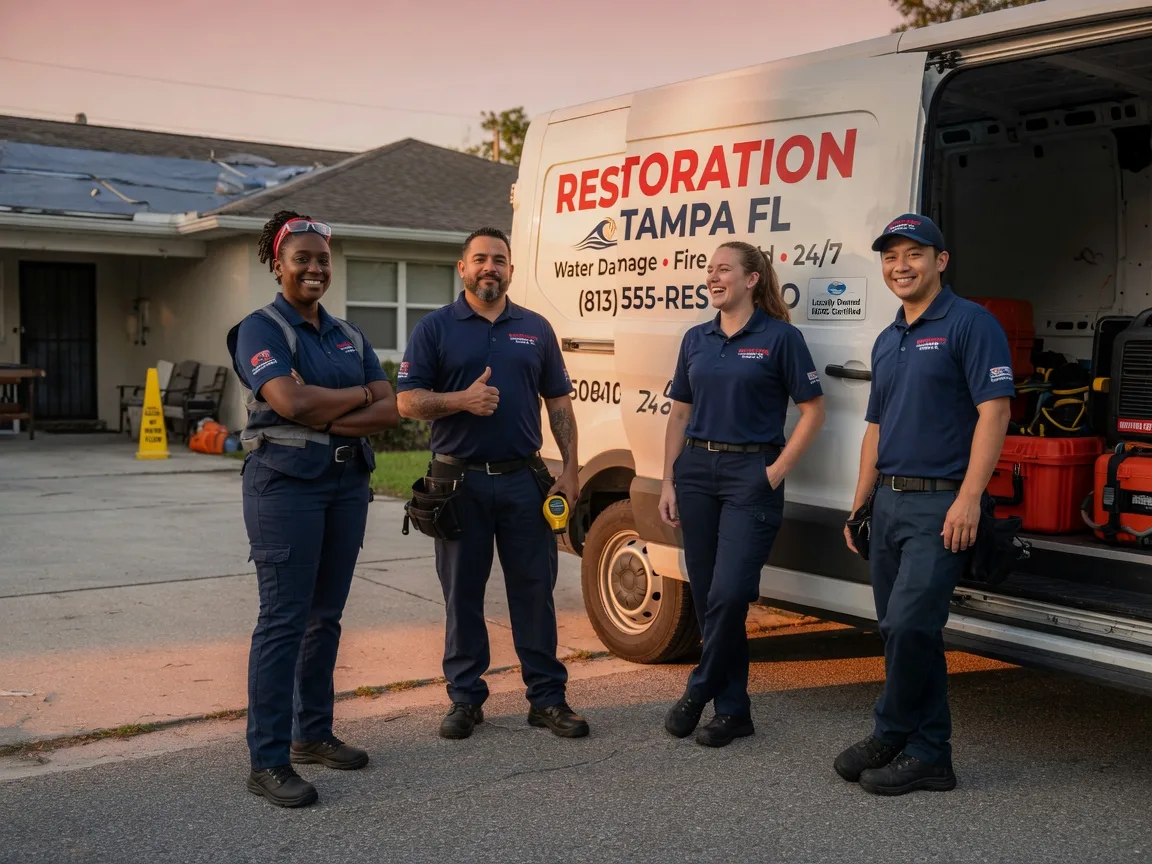 Water Damage Restoration company in Panna Maria, TX